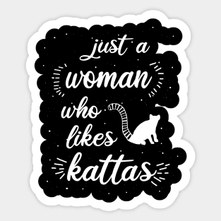 Women colorful ring-tailed lemurs saying girls lemurs Sticker